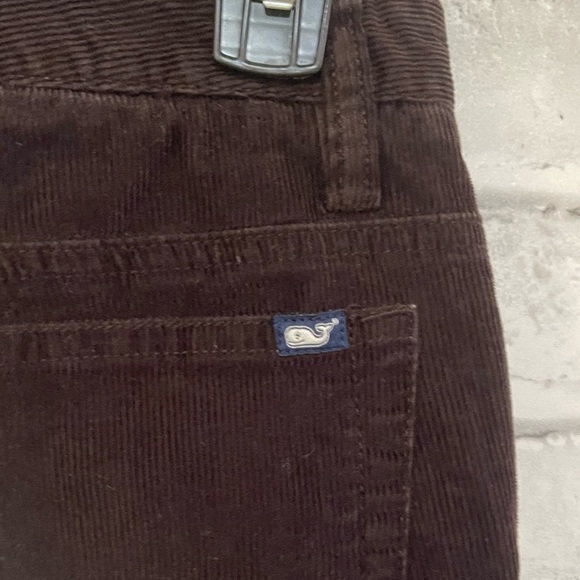 Women’s Vineyard Vines brown straight cut corduroy pants Size 2 - Picture 3 of 4